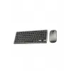 Mey İthalat® Kablosuz Bluetooth Klavye Mouse Seti Şarjlı Tablet Laptop Uyumlu
