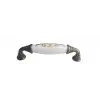Mey İthalat® Klasik Silindir Kulp Antik Sarı 96 mm
