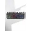 Mey İthalat®  Klavyesi Q Klavye RGB Işıklı Mouse Hediyeli