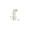 Mey İthalat® Klozet Temiz Su Giriş Dirseği 5,2 cm 3/8