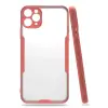 Mey İthalat®   iPhone 11 Pro Max Kılıf Platin Silikon - Pembe