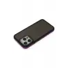 Mey İthalat®   iPhone 13 Pro Max Harvel Kapak - Derin Mor
