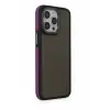 Mey İthalat®   iPhone 15 Pro Harvel Kapak - Derin Mor