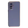 Mey İthalat®  One Plus 9 Kılıf Volet Silikon - Mavi
