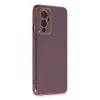 Mey İthalat®  One Plus 9 Kılıf Volet Silikon - Mor
