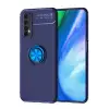 Mey İthalat®  Realme 7 Kılıf Range Yüzüklü Silikon - Mavi