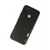Mey İthalat®  Realme C21 Kılıf Loop Deri Silikon - Siyah