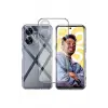 Mey İthalat®  Realme C55 Kılıf Lüx Şeffaf Silikon