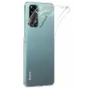Mey İthalat®   Redmi Note 12 Pro 4G Kılıf Lüx Şeffaf Silikon
