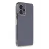 Mey İthalat®  Redmi Note 12 Pro Plus Kılıf Volet Silikon - Mavi