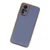 Mey İthalat®   Redmi Note 12S Kılıf Volet Silikon - Mavi