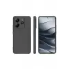 Mey İthalat®  Redmi Note 14 4G Kılıf First Silikon - Siyah