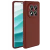 Mey İthalat®   Redmi Note 14 Pro 5G Kılıf First Silikon - Bordo