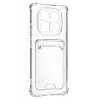 Mey İthalat®   Redmi Note 15 Pro 5G Kart Şeffaf Silikon - Şeffaf