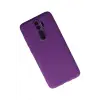 Mey İthalat®  Redmi Note 8 Pro Kılıf First Silikon - Mor