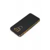 Mey İthalat®   Redmi Note 9 Kılıf Volet Silikon - Siyah