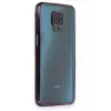 Mey İthalat®  Redmi Note 9 Pro Kılıf  Lensli Silikon - Mor