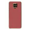 Mey İthalat®   Redmi Note 9 Pro Kılıf Volet Silikon - Kırmızı