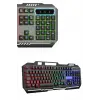 Mey İthalat® RGB Işıklı Gaming  Klavye Q Klavye Mouse Hediyeli