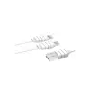 Mey İthalat®  S56 2in1 (Lightning-Micro USB) Kablo 1.2M 2.1A