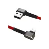 Mey İthalat®  S73 Micro USB Kablo 1M 2.1A - Kırmızı