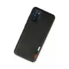 Mey İthalat®  Samsung Galaxy A02S Kılıf Loop Deri Silikon - Siyah