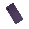 Mey İthalat®  Samsung Galaxy A04 Kılıf First Silikon - Mor