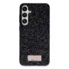 Mey İthalat®  Samsung Galaxy A55 5G Bright Simli Kapak - Siyah