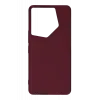 Mey İthalat®  Tecno Camon 20 Pro 5G Kılıf First Silikon - Bordo