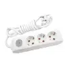 Mey İthalat® Viko Multi-let Kablolu Grup Priz 3 lü 2 Metre