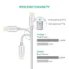 MFi Lisanslı USB-A & Lightning Şarj ve Data Kablosu, 2 Metre, Beyaz