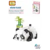 Micro Block Serisi Panda 340 Parça Oyuncak Yapım Seti Fflz-8804