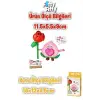 Micro Block Serisi Sevimli Çiçek, 330 Parça Yapım Seti, Fflz-8818