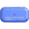 Micro Bluetooth Gamepad Pocket-sized Mini Controller for Switch; Android, and Raspberry Pi, Supports Keyboard Mode (Blue)