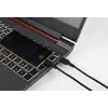 Micro USB Hızlı Şarj Kablosu Siyah + Siyah Uç 150 CM