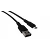 Micro USB Hızlı Şarj Kablosu Siyah + Siyah Uç 150 CM