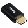 Micro USB Soket - USB -C Fiş Adaptörü, Siyah