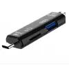 Micro USB -Type c - Usb Telefon Adaptörü Micro SD/USB Okuyucu Dönüştürücü