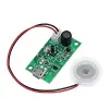 Micro Usb Ultrasonik Nem Üretici Devre + Seramik Disk Transducer 5V 2W Soğuk Buhar Sis Duman Atomizer 38ml/saat 16mm-20mm Piezoelektrik Disk