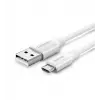 Micro-USB & USB-A Data ve Şarj Kablosu, 2 Metre, Beyaz