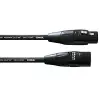 micro Xlr Mikrofon Kablosu, 50 cm, Simetrik, Rean, Gümüş