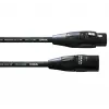 micro Xlr Mikrofon Kablosu, 50 cm, Simetrik, Rean, Gümüş