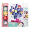Micromallows SQMM0044 Dönme Dolap Ekranı, 4 Mini Peluş Figür, 6,5 cm