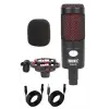 Midex CXN-30 Paket-3 +48V Phantomlu Mikrofon Stand Seti