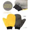 Mikrofiber El Geçirmeli Çift Yüzlü Araç Yıkama Mopu, 1Adet