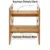 Minera Çocuk/Yetişkin Montessori Ahşap Basamak, Yükseltici, Tabure