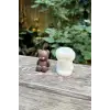 Mini Ayıcık Silikon Mum Kalıbı