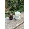 Mini Ayıcık Silikon Mum Kalıbı
