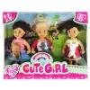 Mini Bebek ve Evcil Hayvan Üçlü Set