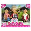 Mini Bebek ve Evcil Hayvan Üçlü Set